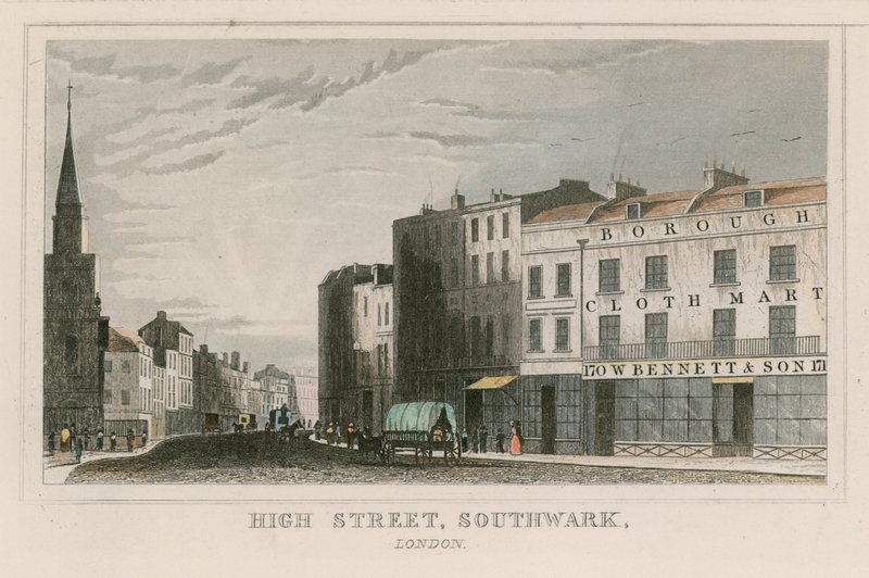 High Street, Southwark, London alkotó: English School
