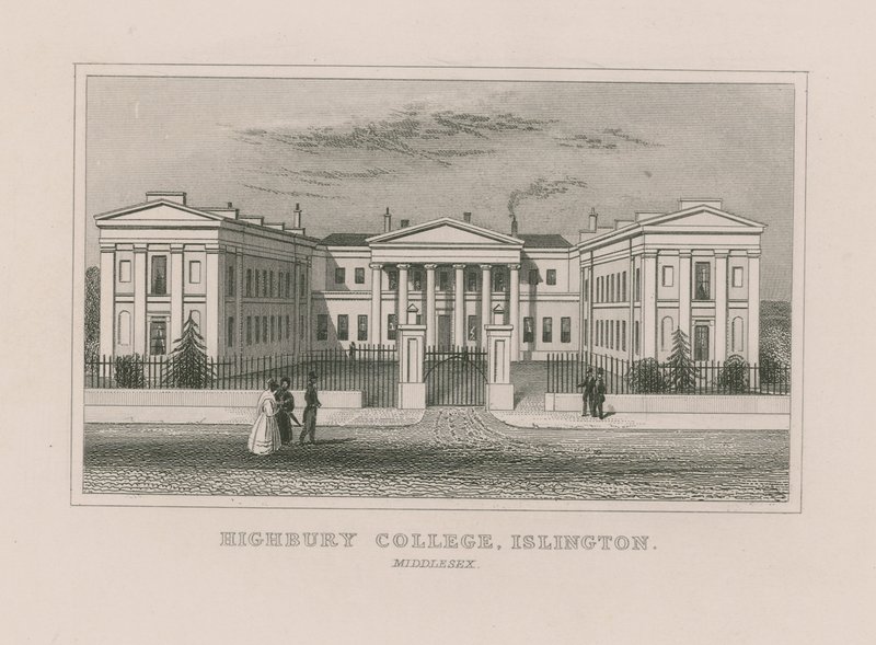Highbury College Islingtonban alkotó: English School