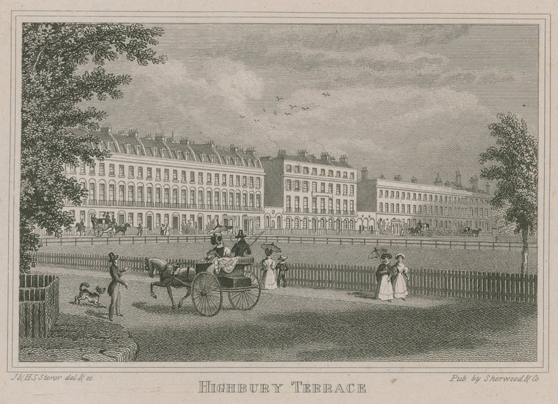 Highbury Terrace, London alkotó: English School