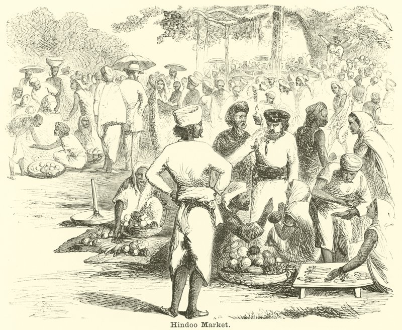 A hindu piac alkotó: English School