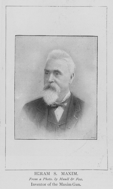 Hiram S Maxim (metszet) alkotó: English School