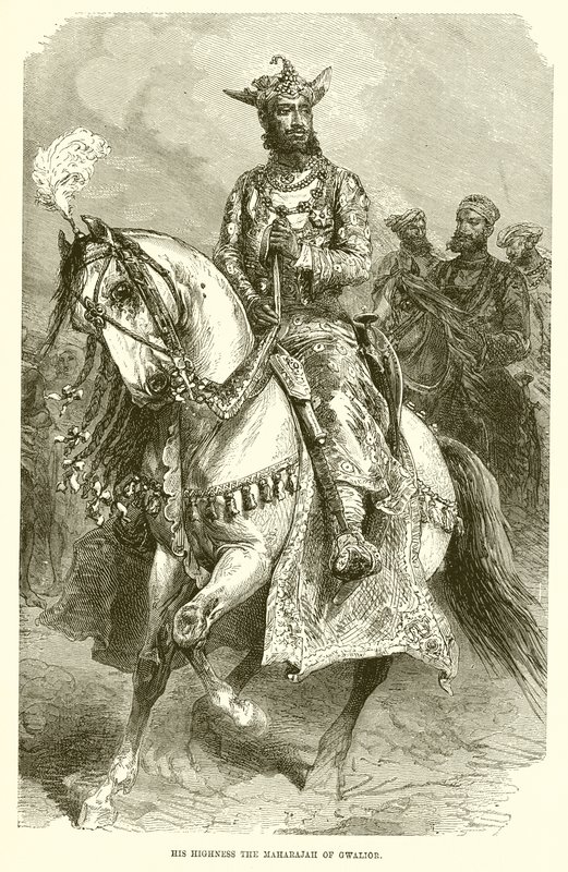 Őfelsége, Gwalior maharadzsája alkotó: English School