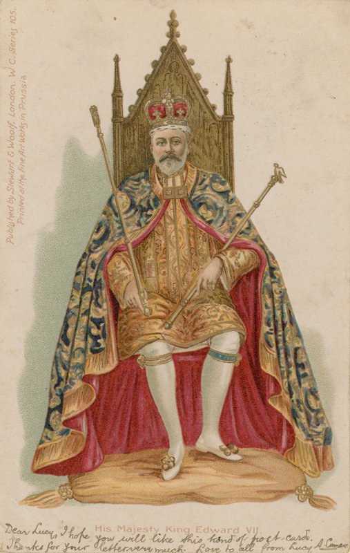 Őfelsége Edward király VII alkotó: English School