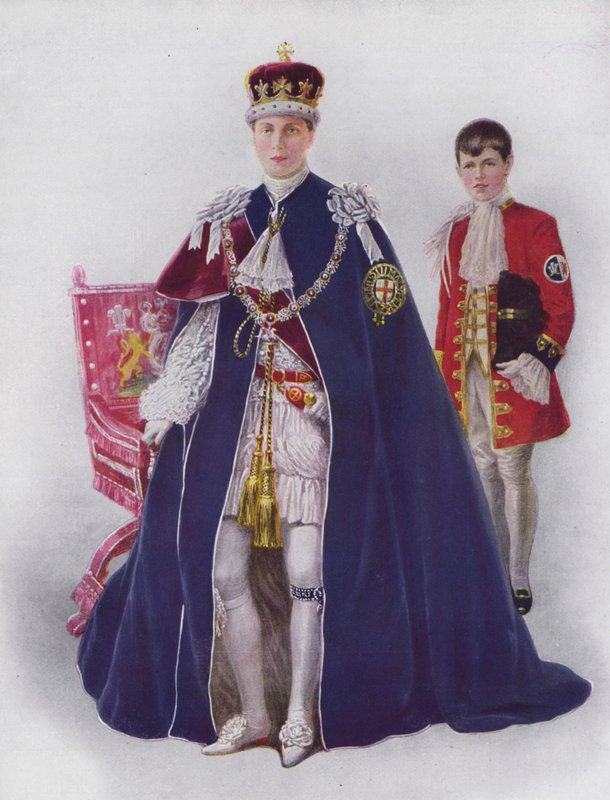 Ő Királyi Fensége, a walesi herceg, KG alkotó: English School