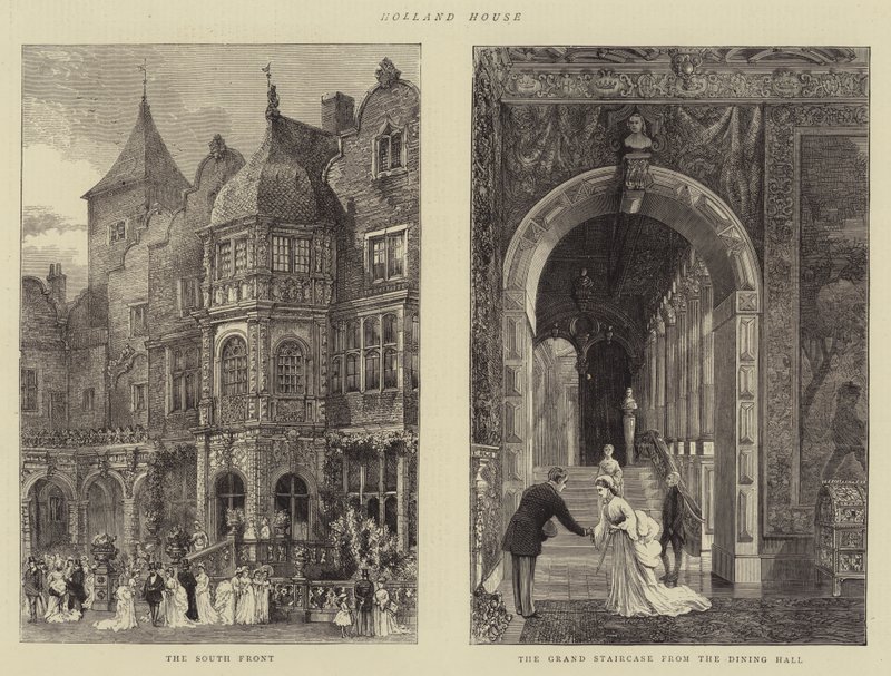 Holland ház (metszet) alkotó: English School