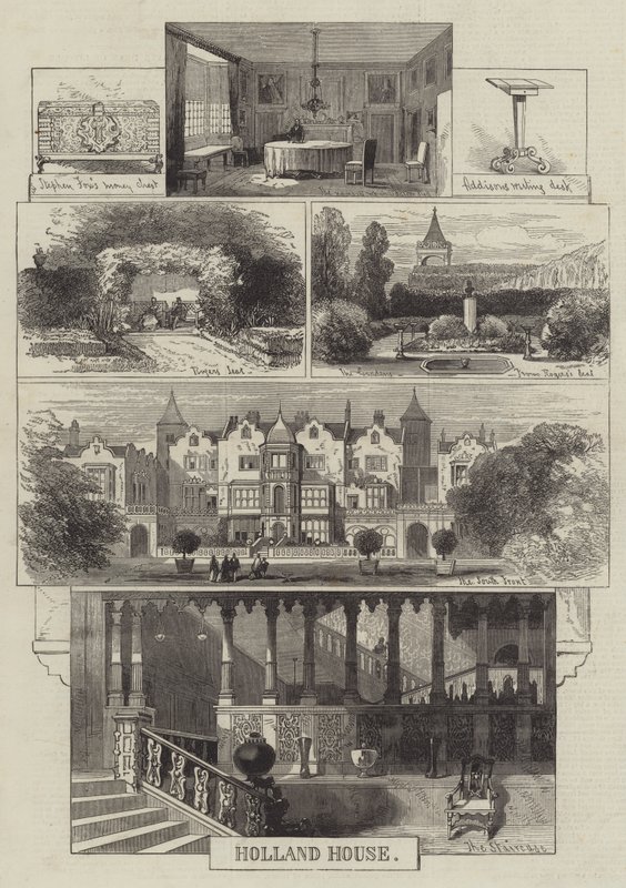 Holland ház (metszet) alkotó: English School