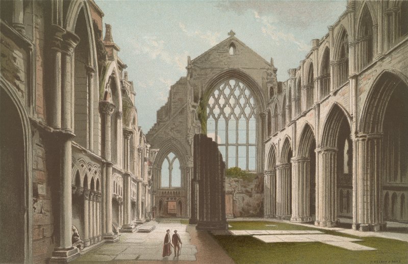 Holyrood Chapel Edinburgh alkotó: English School