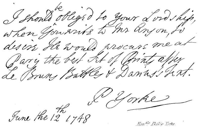 Tisztelt Philip Yorke alkotó: English School