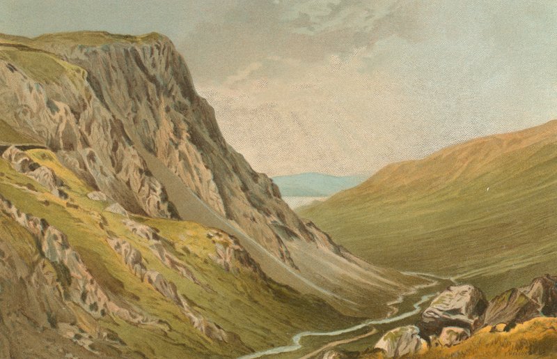 Honister Crag alkotó: English School