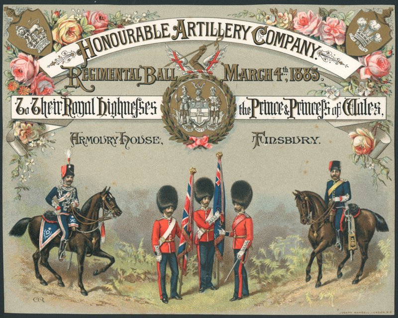 Tisztelt Tüzér Társaság, Ezredbál, 1885. március 4 alkotó: English School