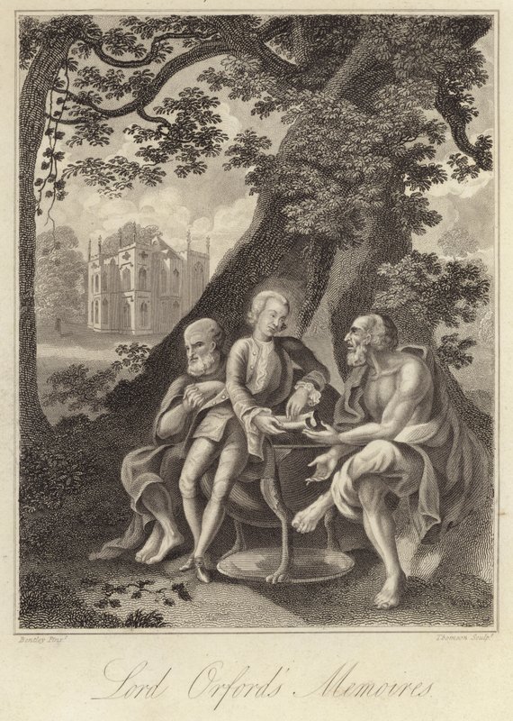 Horace Walpole angol történész, író és politikus (metszet) alkotó: English School
