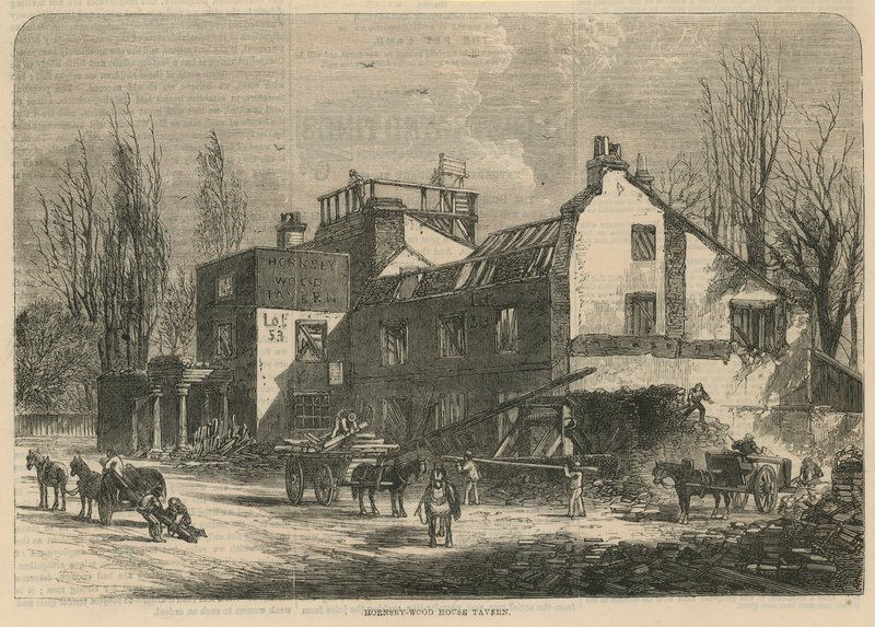 Hornsey Wood House Tavern alkotó: English School