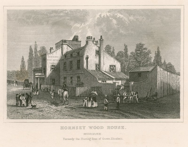 Hornsey Wood House Tavern, London alkotó: English School