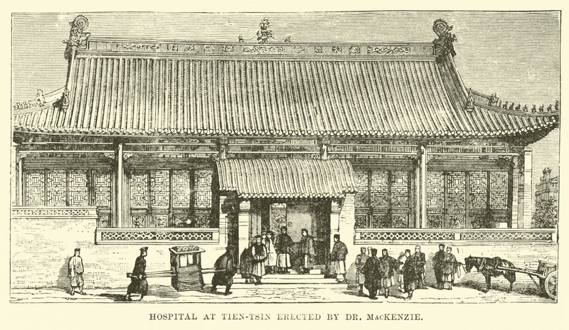 Dr. MacKenzie által épített Tien-tsin kórház alkotó: English School