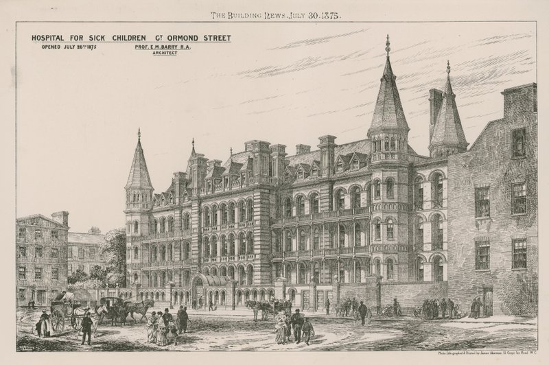 Beteg Gyermekek Kórháza, Great Ormond Street alkotó: English School
