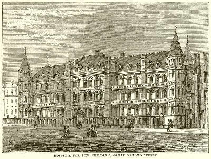 Beteg Gyermekek Kórháza, Great Ormond Street alkotó: English School