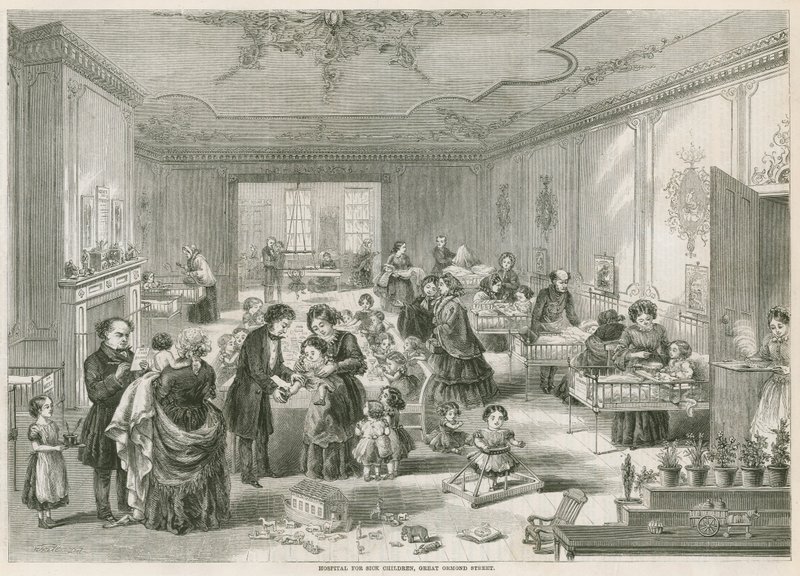 Beteg Gyermekek Kórháza, Great Ormond Street, London alkotó: English School
