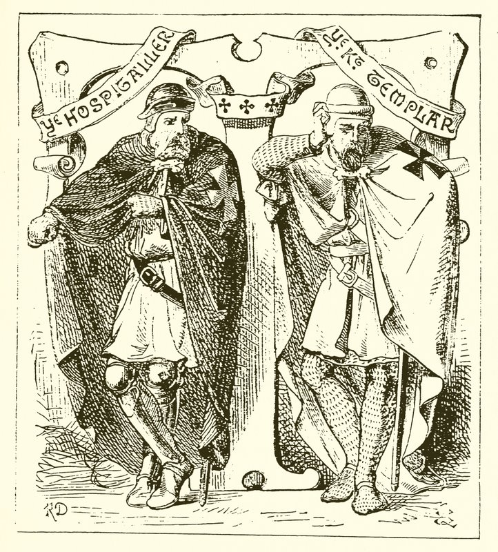 Hospitaller és Templar alkotó: English School
