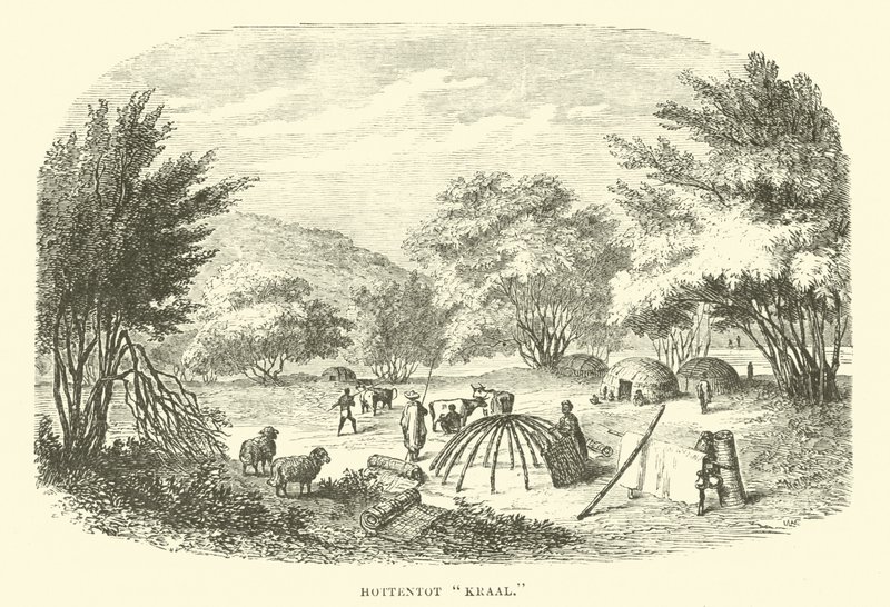 Hottentotta Kraal alkotó: English School