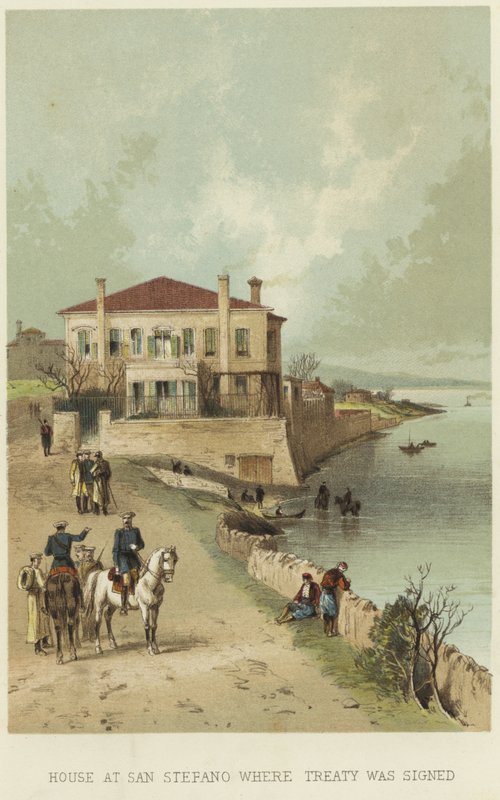 Ház San Stefanóban, ahol aláírták a szerződést alkotó: English School