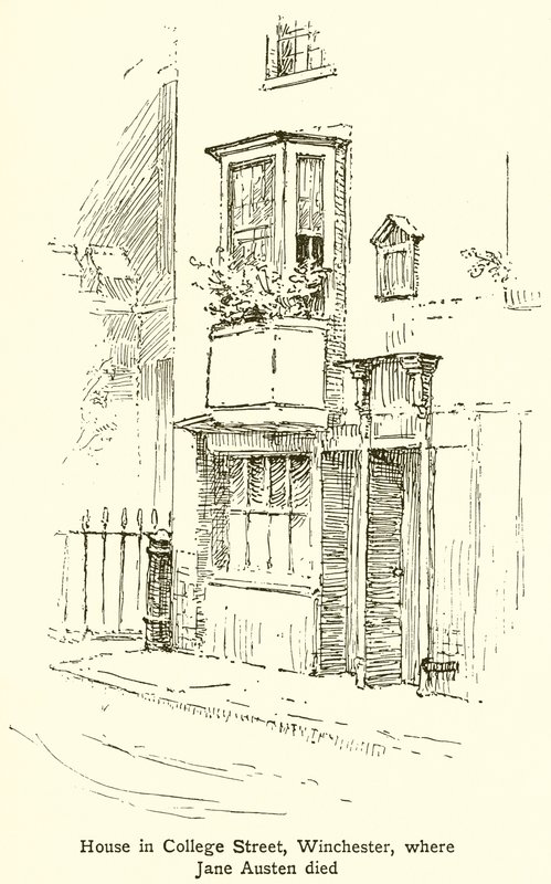 Ház a winchesteri College Street-ben, ahol Jane Austen meghalt alkotó: English School