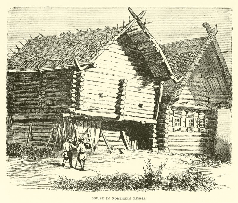Ház Észak-Oroszországban alkotó: English School