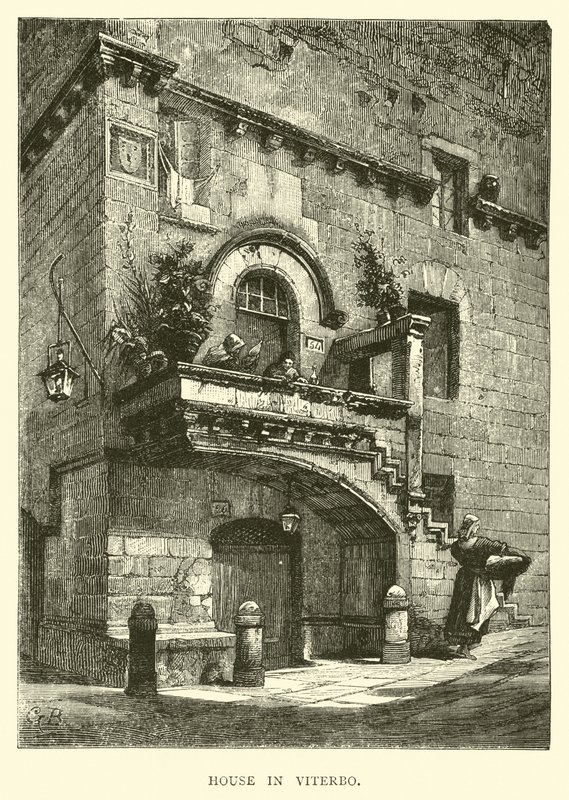Ház Viterbóban alkotó: English School