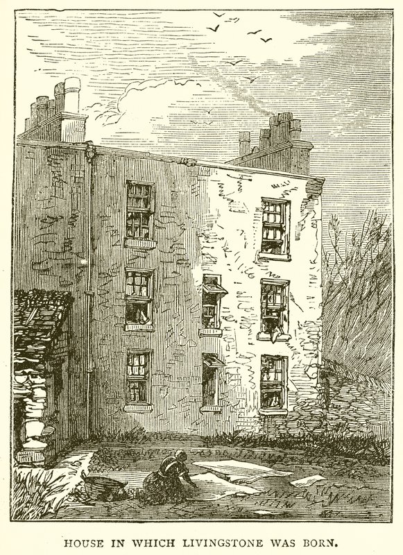 Ház, amelyben Livingstone született alkotó: English School