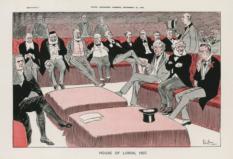 Lordok Háza, 1907 alkotó: English School