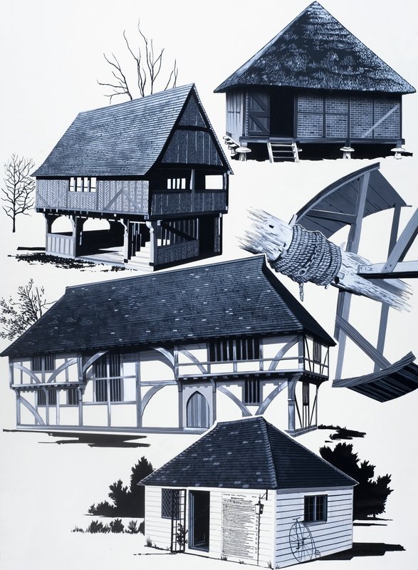 A múlt házai alkotó: English School