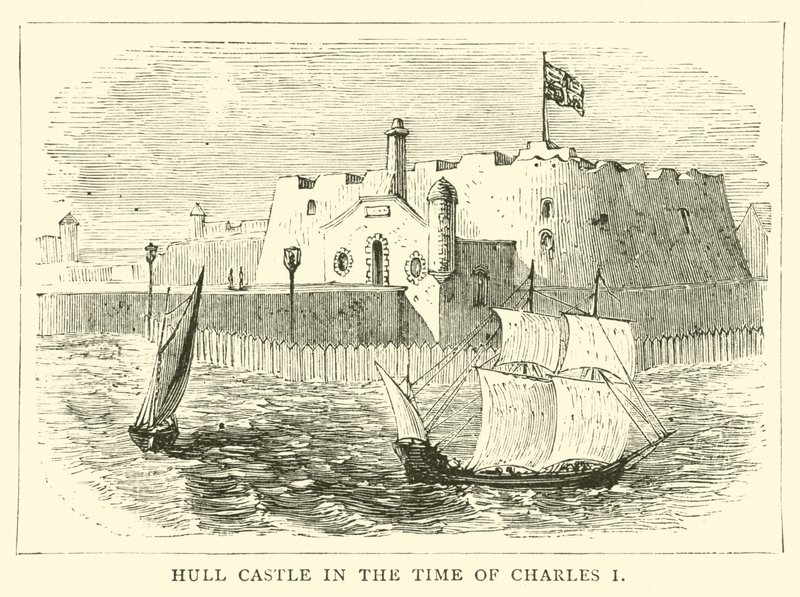 Hull-kastély I. Károly idejében alkotó: English School