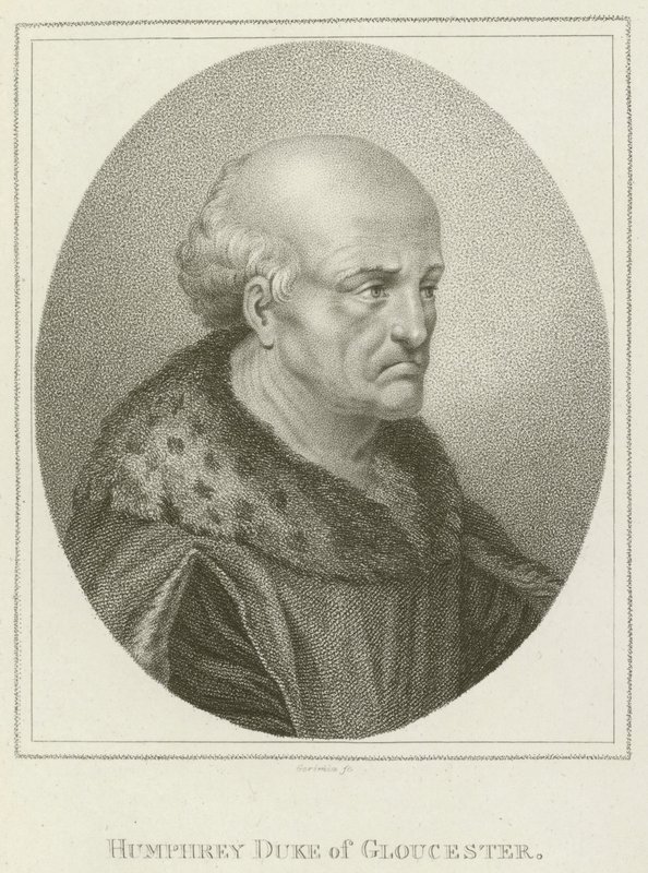 Humphrey, Gloucester hercege (metszet) alkotó: English School