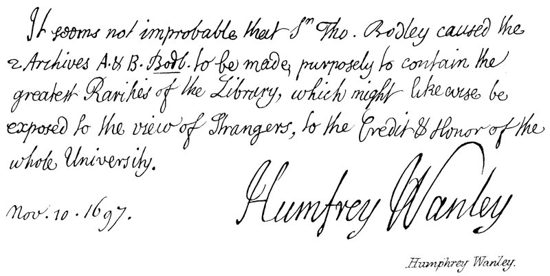 Humphrey Wanley alkotó: English School