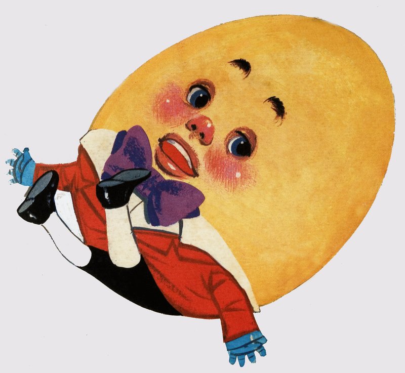 Humpty Dumpty alkotó: English School