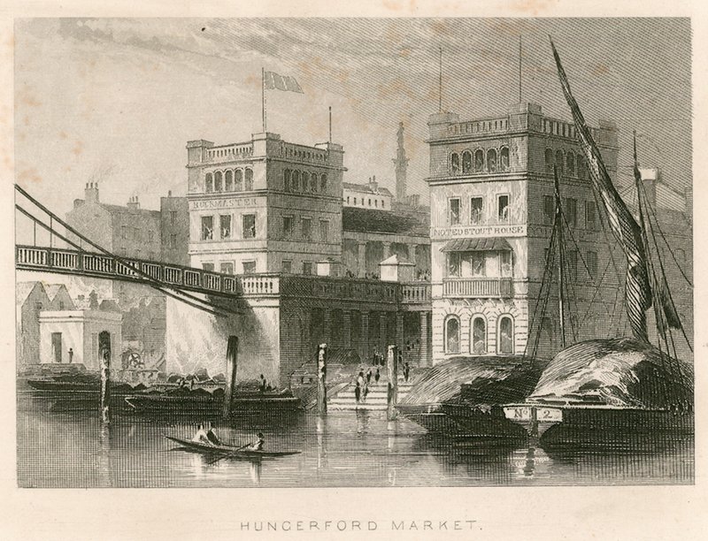 Hungerford Market, London alkotó: English School