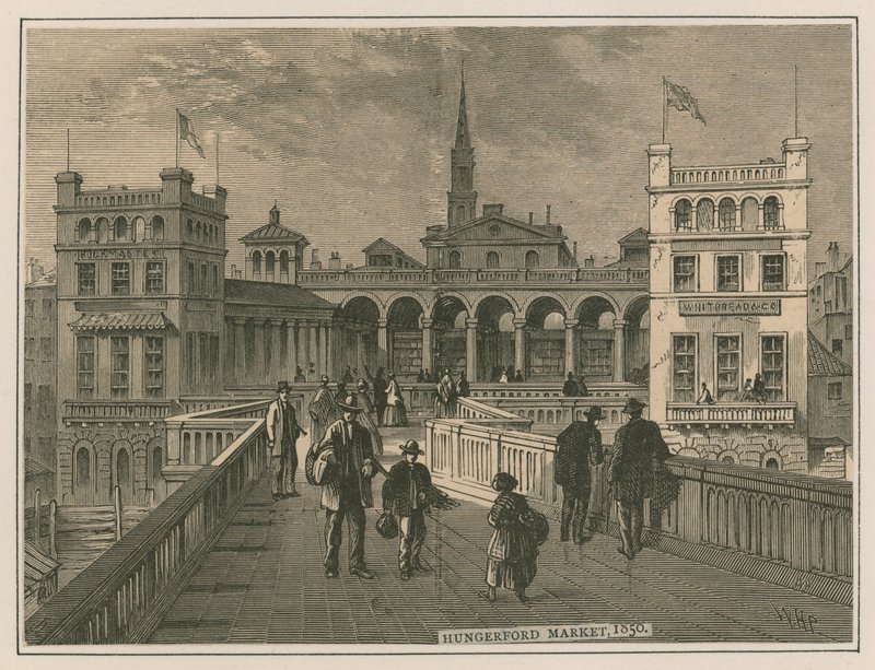 Hungerford Market, London alkotó: English School