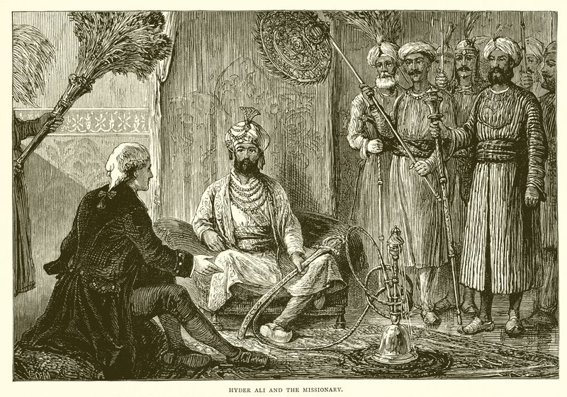 Hyder Ali és a misszionárius alkotó: English School