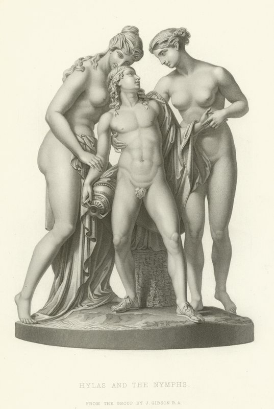 Hylas és a nimfák alkotó: English School