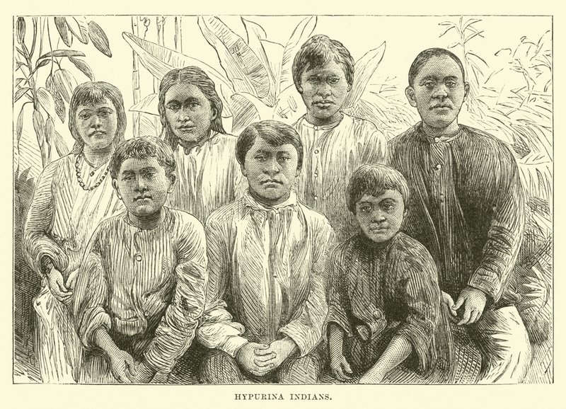 Hypurina indiánok alkotó: English School