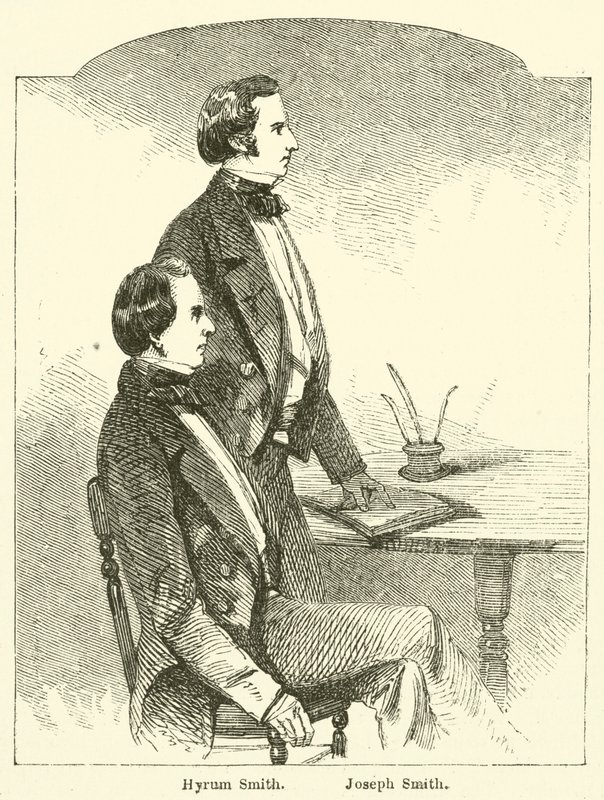 Hyrum Smith, Joseph Smith (metszet) alkotó: English School