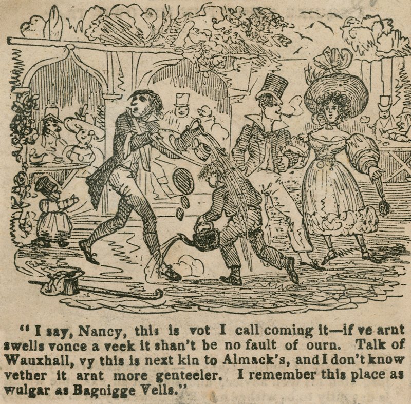 Azt mondom, Nancy, ez vot hívom, hogy jövök; Vauxhall Gardens, London alkotó: English School