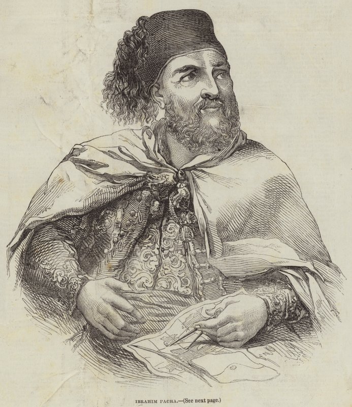 Ibrahim Pacha (metszet) alkotó: English School