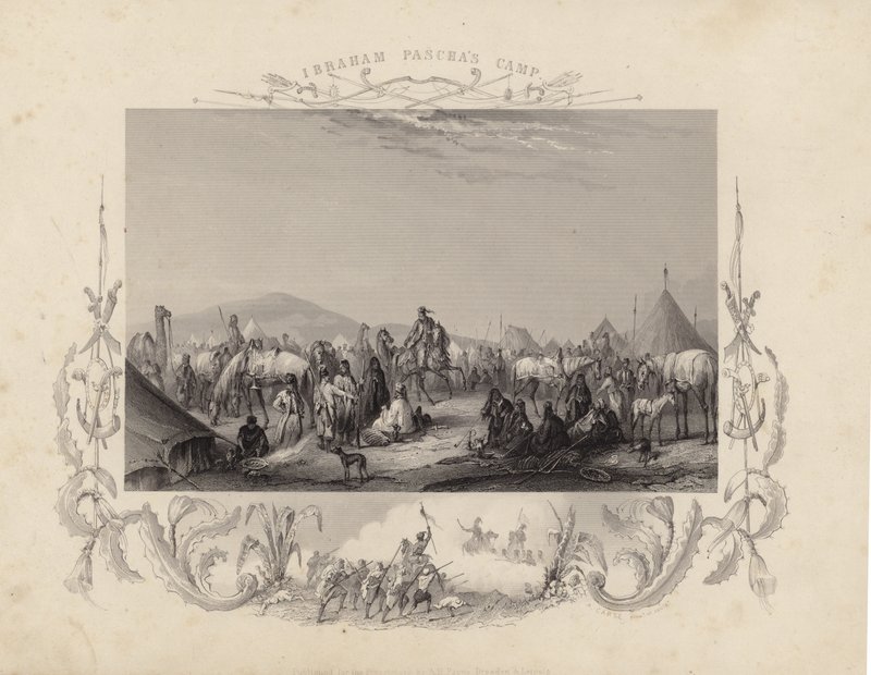 Ibrahim Pashas tábor alkotó: English School