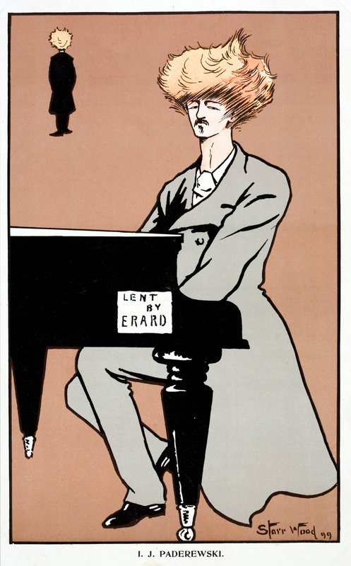 Ignacy Jan Paderewski lengyel zongoraművész, zeneszerző, politikus és függetlenségi harcos alkotó: English School