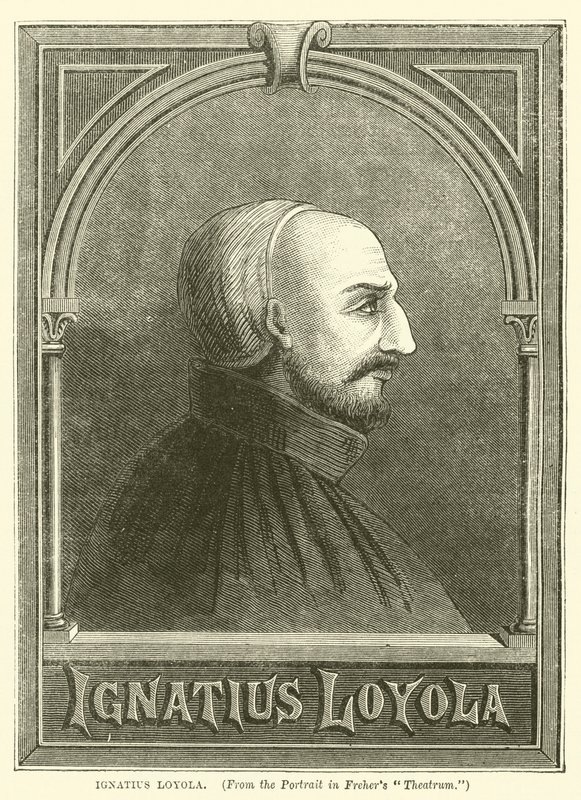 Ignatius Loyola (metszet) alkotó: English School