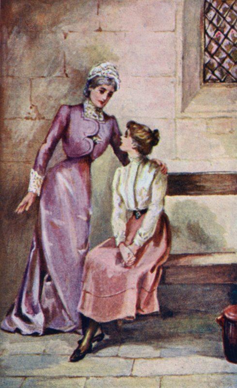 Illusztráció L T Meade A lányok világához (színes litó) alkotó: English School