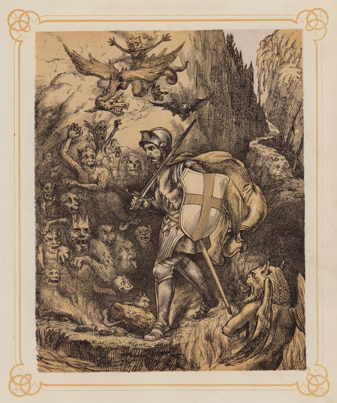 Illusztráció Bunyan Pilgrim
