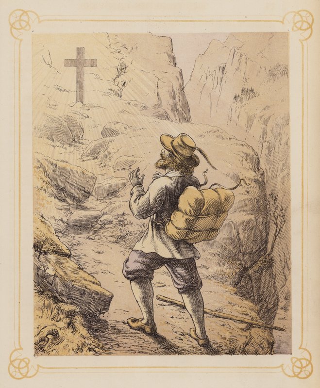 Illusztráció Bunyan Pilgrim