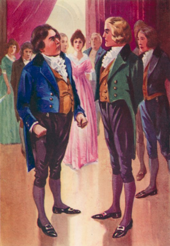 Illusztráció: John Halifax Gentleman, Dinah Maria Mulock (színes litó) alkotó: English School