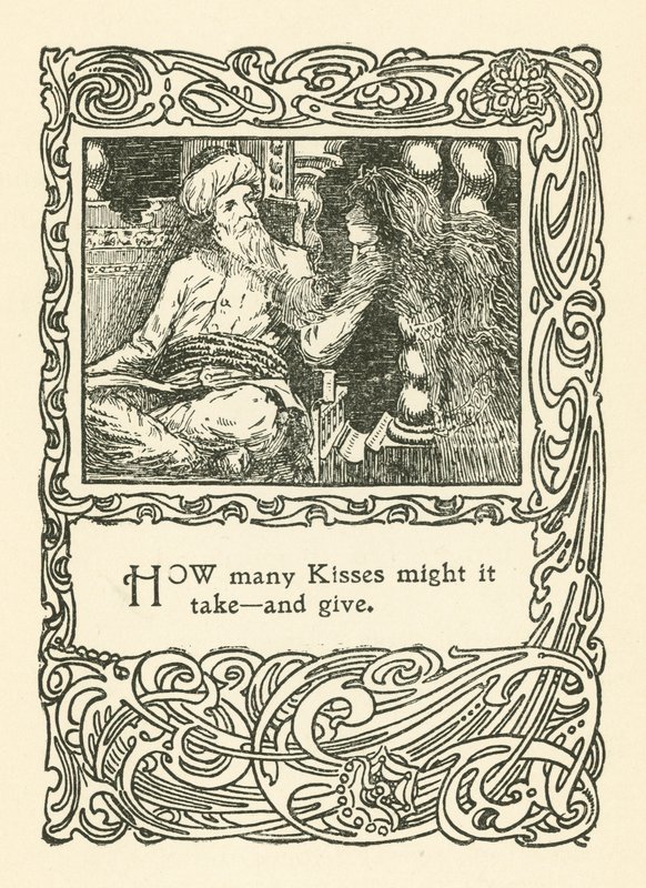 Illusztráció: Omar Khayyam Rubaiyat (litho) alkotó: English School